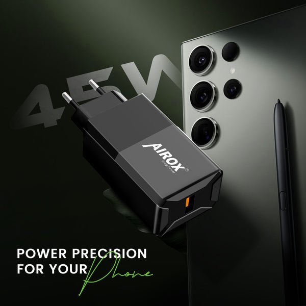 AD22 45 watt Super Fast Charging Adapter QC 3.0 Vooc