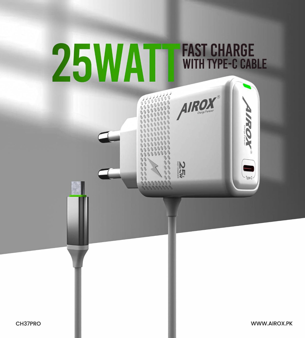 CH37 Pro Type c Charger PD+USB Port