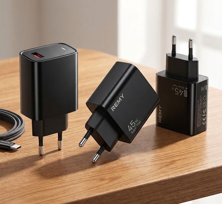 Remy 45w Fast Charger Loos Paking