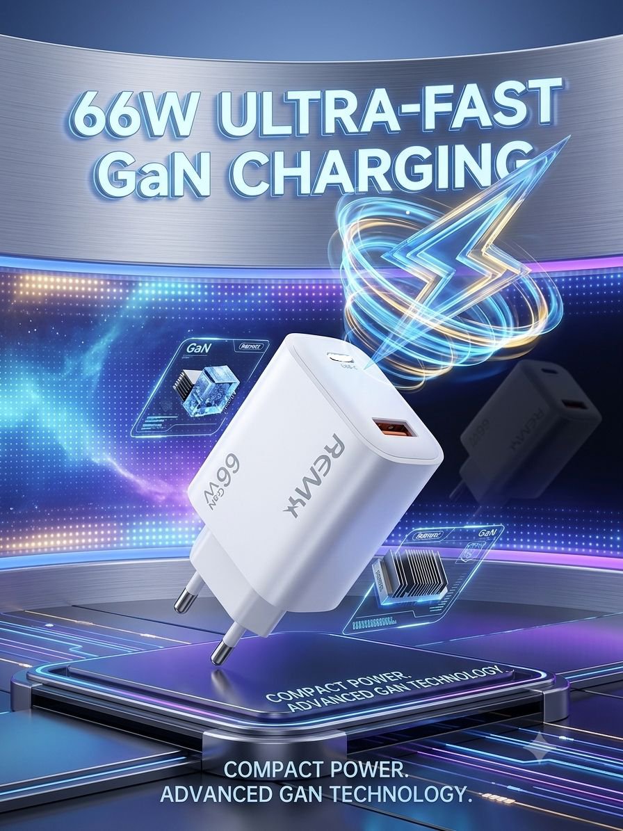 Remy 66w Ultra Fast Charger