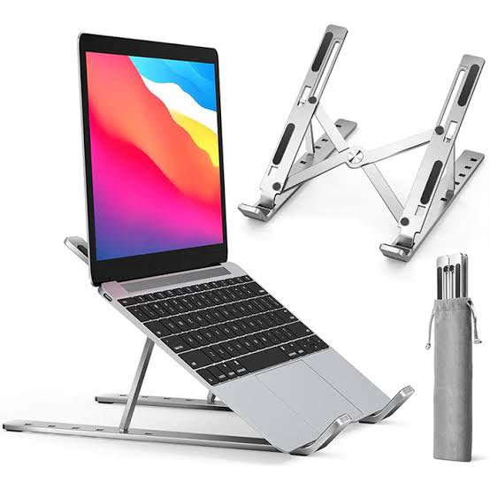 Foldable Adjustable Aluminum LapTop Stand