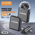 PLOKAMA VM60 Wireless Microphone – Lavalier Mic Set for Recording Vlogging & Live Streaming
