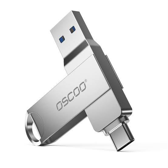 64GB OSCOO CU-002 TYPE C USB 3.1 GEN1 OTG USB FLASH DRIVE