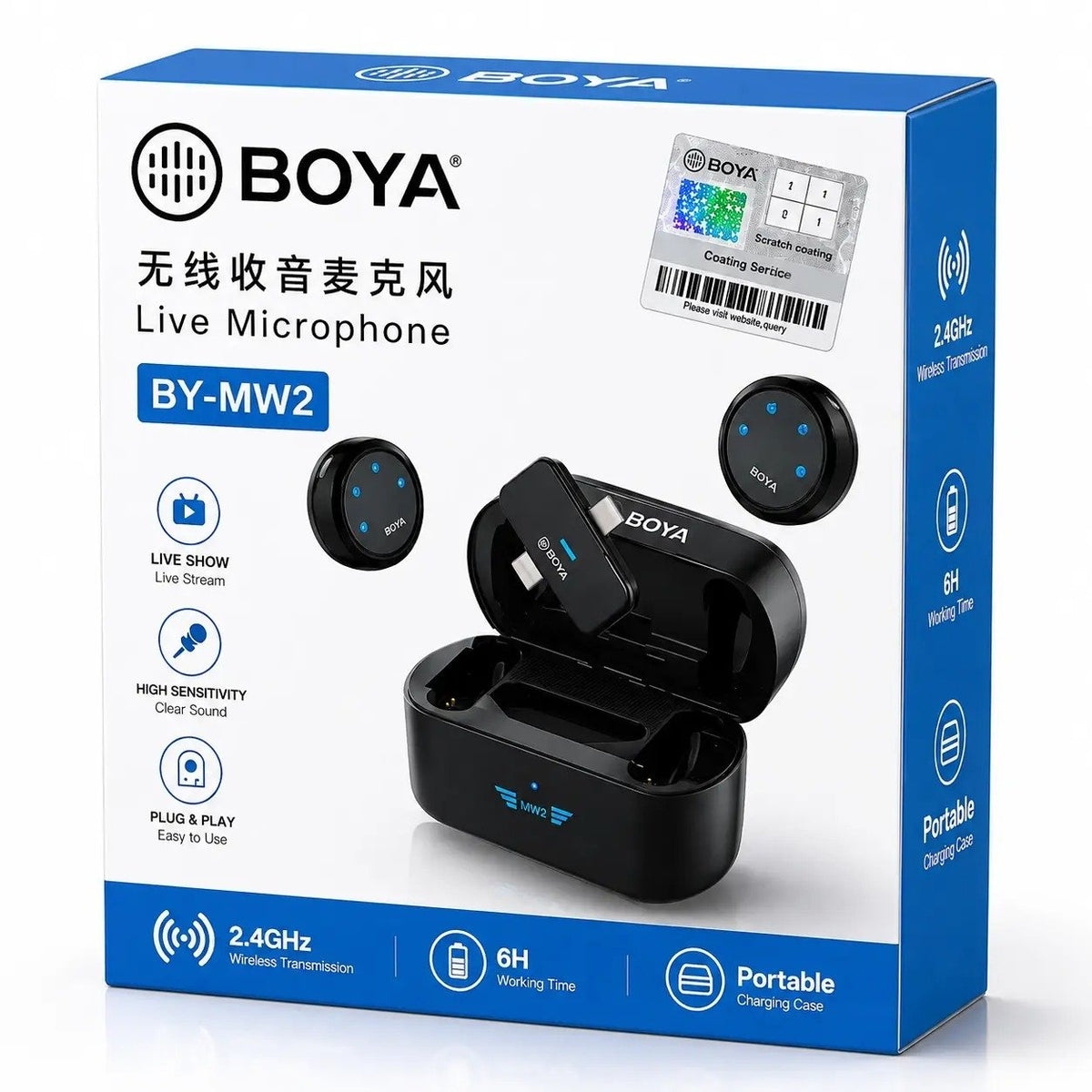 BOYA BY-MW2 MIC