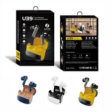 U39 True Wireless Earbuds – Hi-Fi Stereo Sound & Deep Bass TWS