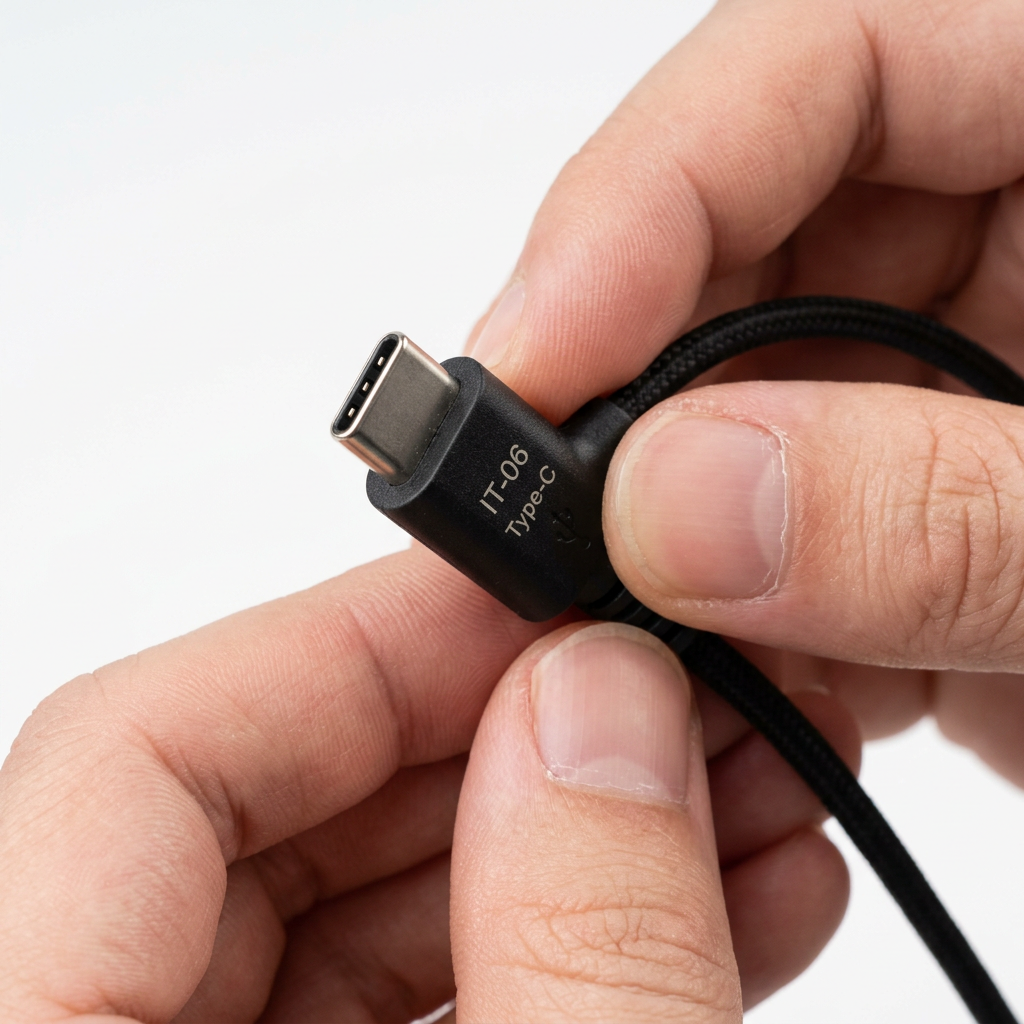IT-06 Type-C Handsfree - Type-C connector close-up
