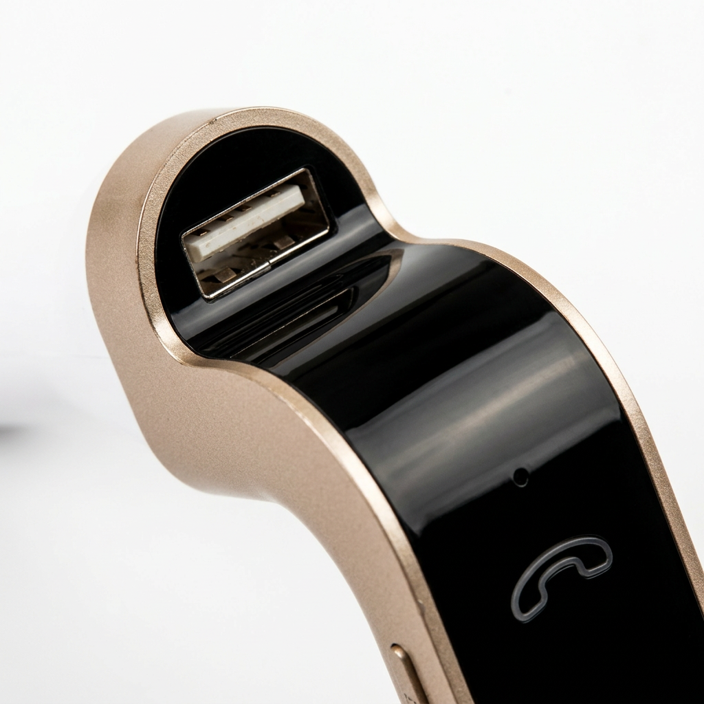 CAR G7 USB-A port and front panel detail
