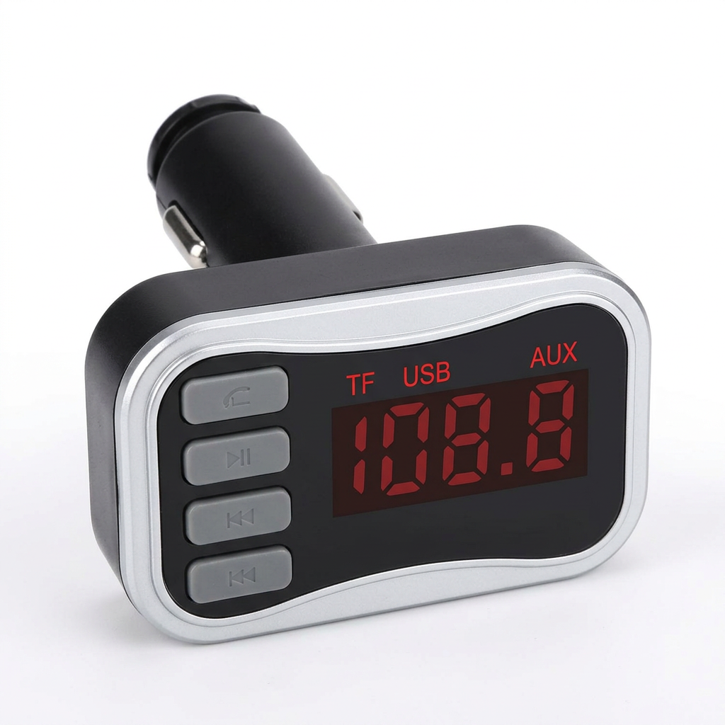 Allison car charger, angled view