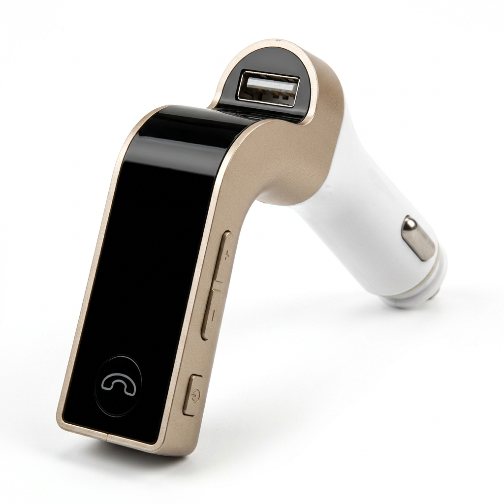 CAR G7 car adapter, angled view
