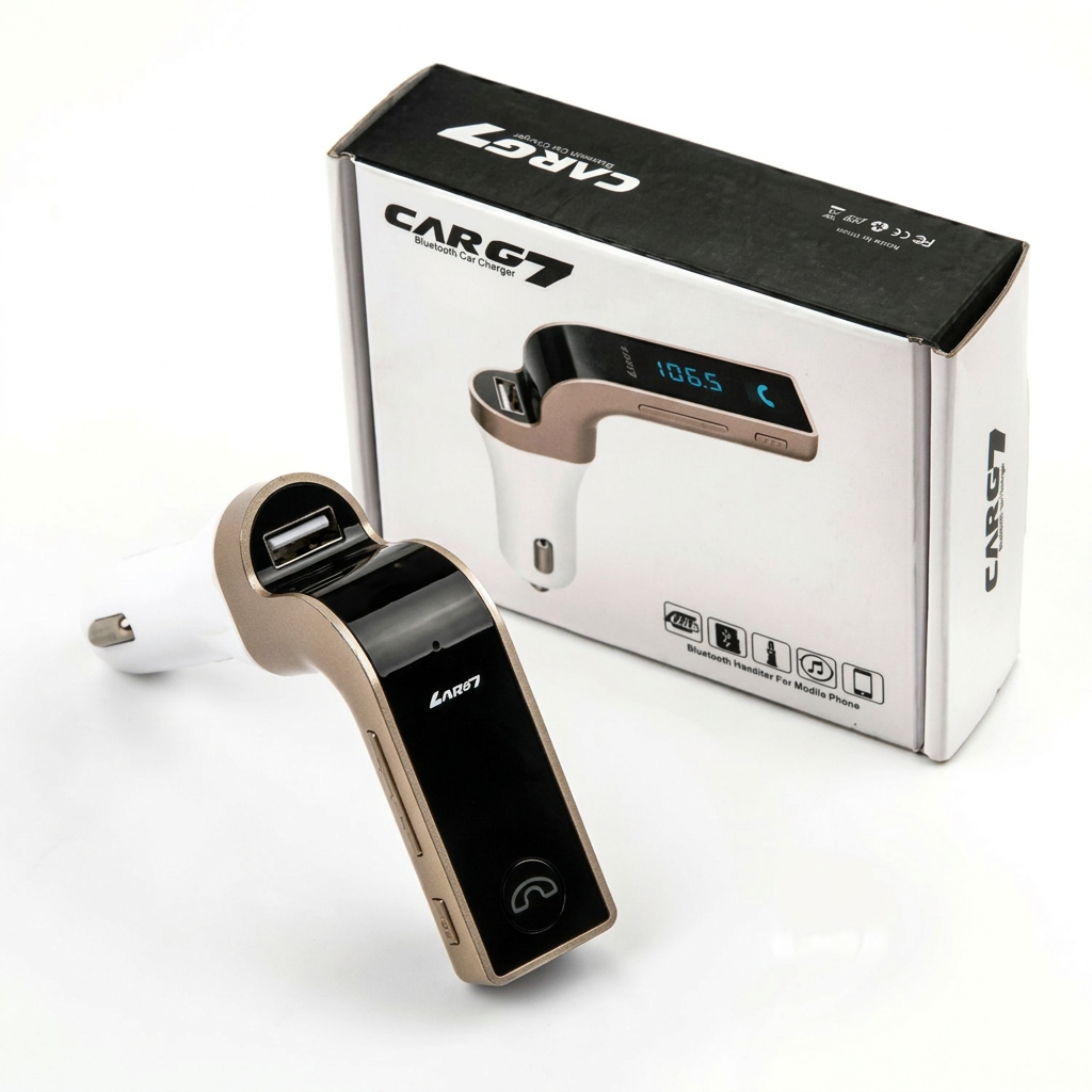 CAR G7 adapter with matching retail packaging