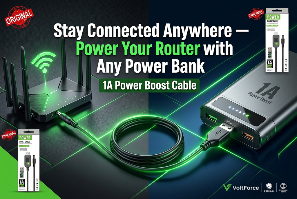 Power Boost Cable - Commercial Ad Banner